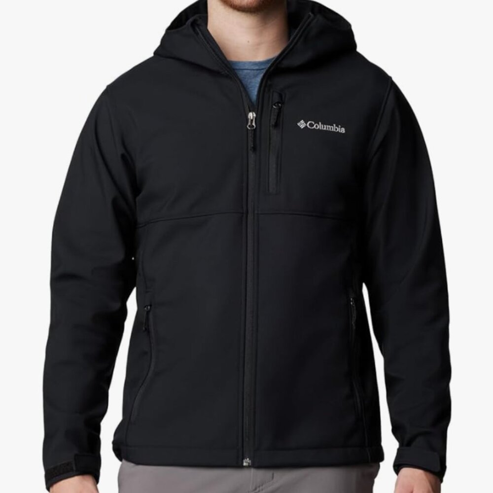 Columbia Men's Ascender II Hooded Softshell JacketShell Jacket - BLACK